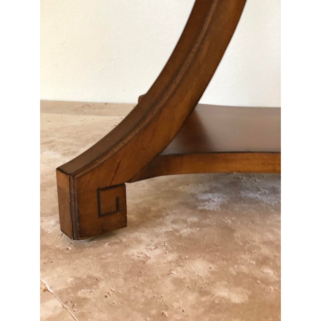 Brown Century Furniture Hope Chairside Table For Sale - Image 8 of 13