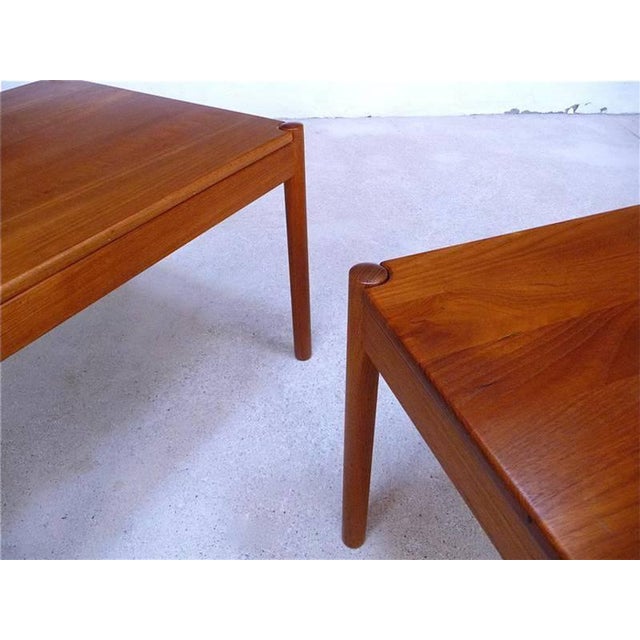 Teak Side Tables from Magnus Olesen, Set of 2 For Sale - Image 10 of 14