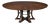 Transitional Round Jupe Dining Table, Large – Warm Brown Oak For Sale