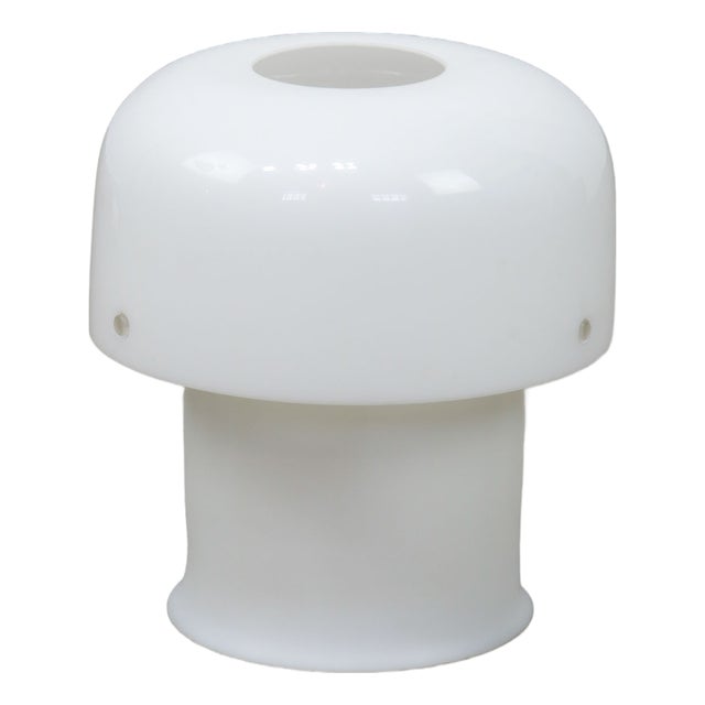 Space Age Mushroom Table Lamp by Luigi Massoni for Guzzini, 1970s For Sale