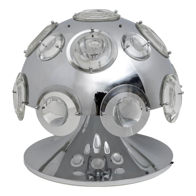 Large Italian Table Lamp by Oscar Torlasco for Stilkronen, 1970s For Sale