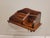 Brown Vintage Spanish Desk Organizer, 1960s For Sale - Image 8 of 15