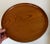 Art Deco Early 20th Century Japanese Turned Wood Round Tray For Sale - Image 3 of 11