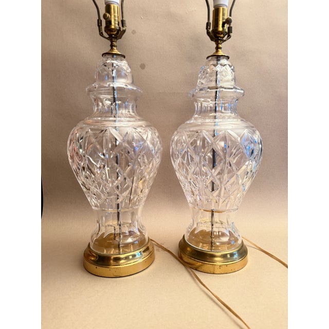 Very large @ 33” tall to the top of the wand. Quality turn-knobs at stem of lamp for on/off easily. Brass components, the...