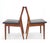 Mid-Century Modern Set 4 Danish Mid-Century Modern Oiled Walnut Cane Back Side Dining Chairs MINT! For Sale - Image 3 of 9