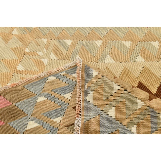 Vintage Kilim Rug For Sale - Image 10 of 11