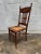 Wood Early 20th Century Set of 8 Antique Oak Press Back Cane Seat Dining Chairs For Sale - Image 7 of 13