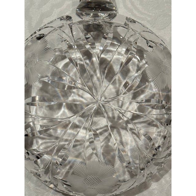 Late 19th Century American Brilliant Period Cut Crystal Candy Bowls - a Pair For Sale - Image 10 of 10