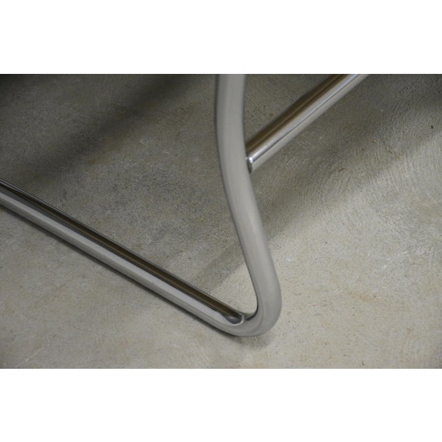 1970s Tormod Alnaes Leather Sling and Chrome Lounge Chairs - A Pair For Sale - Image 12 of 12