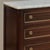 Mid 20th Century French Louis XVI Petite Mahogany Commode With Carrara Marble For Sale - Image 5 of 18