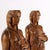 Modern Female Figures in Walnut, 1970s, Set of 2 For Sale - Image 3 of 11