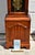 Howard Miller Cherry Grandfather Clock Mechanical Triple Weight Pendulum For Sale - Image 14 of 18