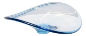 Danish Thule Series Art Glass Bowl by Per Lütken for Holmegaard, 1960s