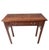 Wood 1960s Chippendale Walnut Burl Console Table With Banded Top For Sale - Image 7 of 10