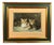 Eugène Louis Lambert, Cats, 19th Century, Watercolor and Gouache For Sale