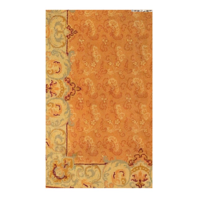 Antique Irish Donegal Rug 4'9'' X 7'6'' For Sale