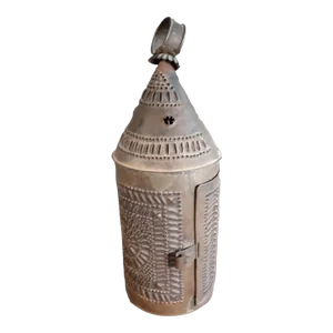 Vintage 20th Century Mexican Tin Lantern