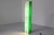 Rectangular Floor Lamp in Green and White Acrylic Glass, Italy, 1970s, in Very Good conditions. Designed 1970 to 1979...