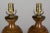 French Walnut Baluster Form Lamps - a Pair For Sale - Image 9 of 12
