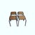 Vintage Industrial Stackable Bar Stools from Mullca, France, 1950s, Set of 4 For Sale - Image 16 of 16