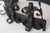Metal Mid Century Gothic Style Wall Mounting Wrought Iron Candelabras - A Pair For Sale - Image 7 of 9