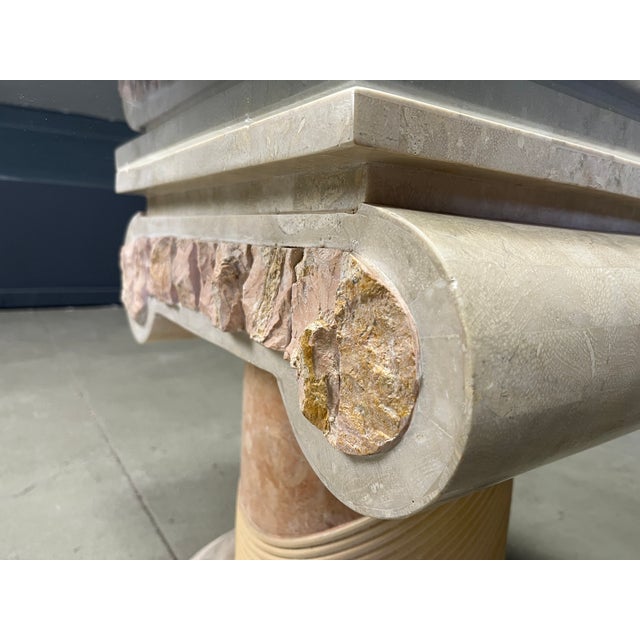 Tesselated Column Coffee Table by Maitland Smith, 1970s For Sale - Image 9 of 11