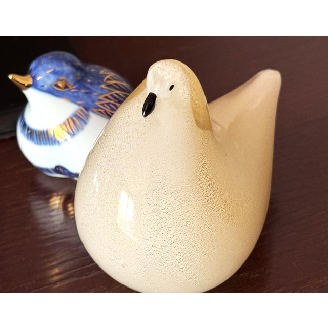 Murano Glass Dove with Gold Aventurine from Barovier & Toso, Italy, 1970s For Sale - Image 14 of 18