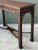 Brown Vintage Carved Fretwork Console Table For Sale - Image 8 of 12