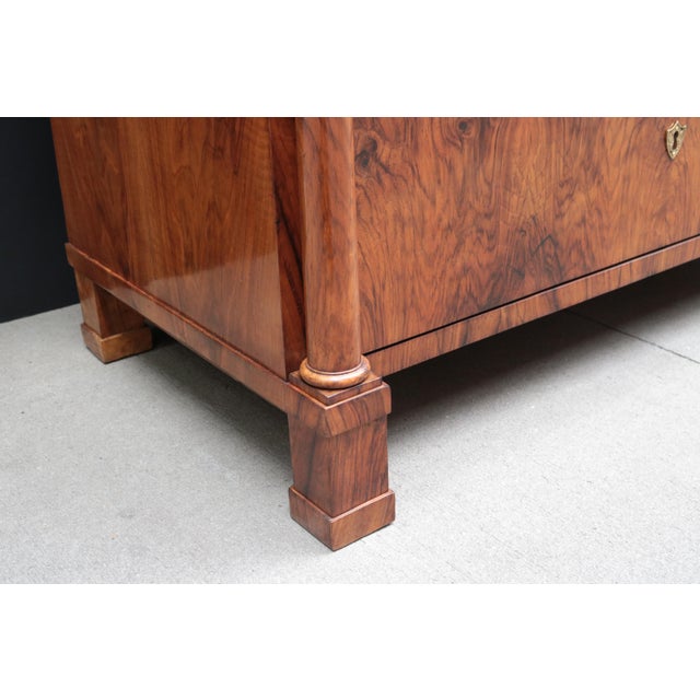 Early 19th Century Fine Single Biedermeier Chest of Drawers For Sale - Image 9 of 10