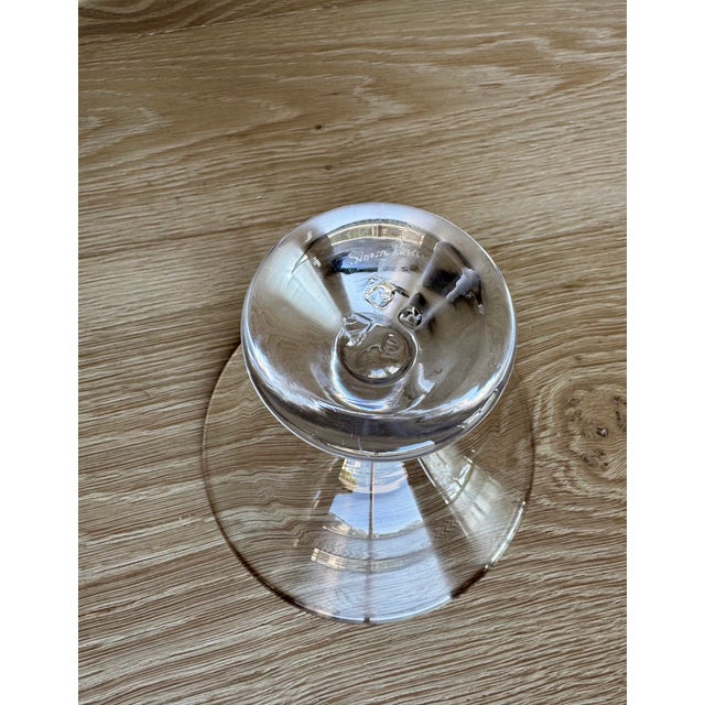 Contemporary Simon Pearce Westport Martini Glasses - 7 pcs For Sale - Image 3 of 3