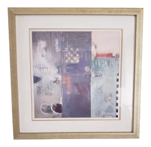 Contemporary Abstract Framed Painting
