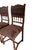 Wood Antique 19th Century French Henry II Style Walnut Dining/Side/Accent Chairs With Suede Upholstery - Set of 2 For Sale - Image 7 of 11