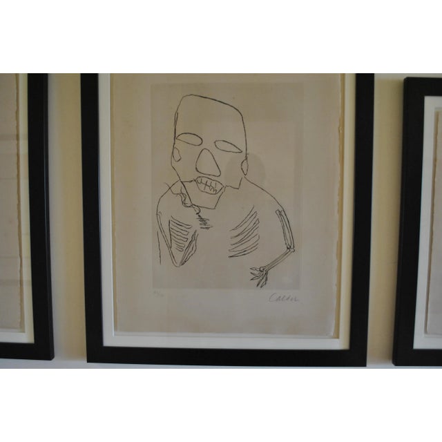 1974 Santa Claus E. E. Cummings Portfolio of Prints & Prose by Alexander Calder For Sale - Image 11 of 13