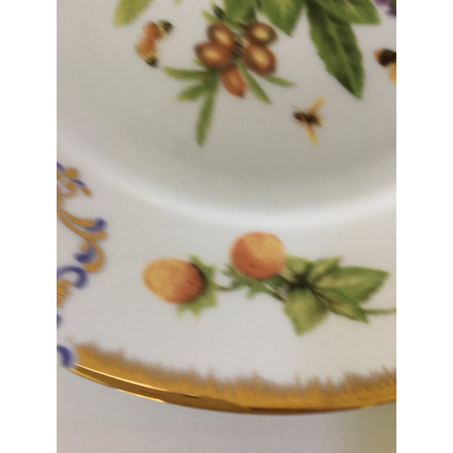 Set of 6 - I Godinger & Co. Gold Trimmed Porcelain 10 Set of 6 - I Godinger & Co. Gold Trimmed Porcelain 10