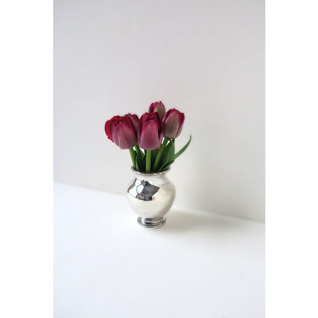 Sterling Silver Vase For Sale - Image 4 of 11