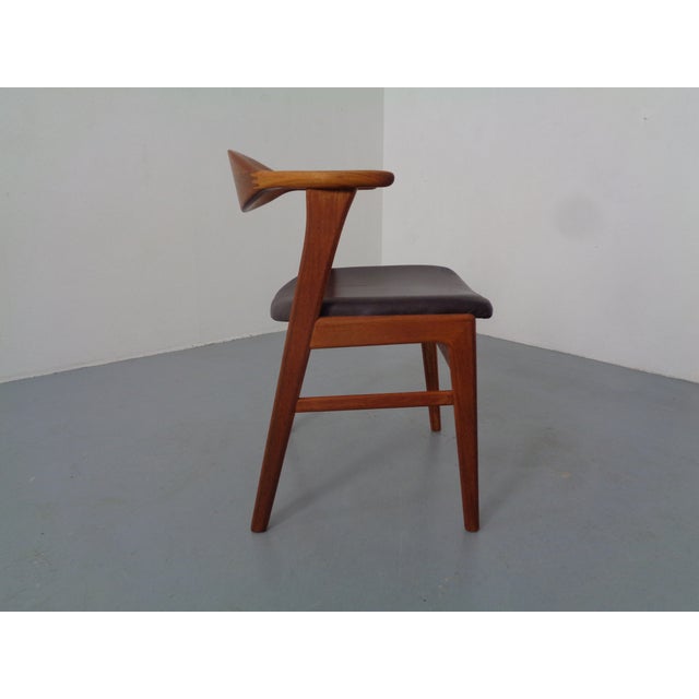 Teak Chair by Erik Kirkegaard for Høng Stolefabrik, Denmark, 1960s For Sale - Image 6 of 18