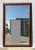 Contemporary Italian Walnut Wood & Gold Distressed Floor Mirror For Sale - Image 3 of 13