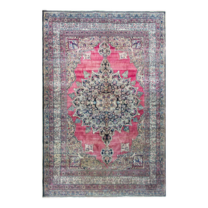 Late 19th Century Persian Lavar Kirman Rug