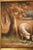 Wood Continental Style Pair of Pastoral Landscape Paintings With Sheep For Sale - Image 7 of 18