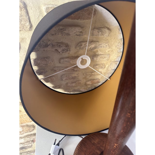 Art Deco Shell Lamp, 1940s For Sale - Image 4 of 17
