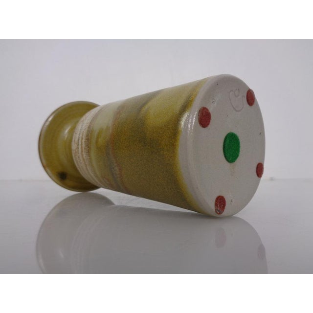 Studio Ceramic Vase by Helgi Björgvinsson, Sweden, 1990s For Sale - Image 13 of 17