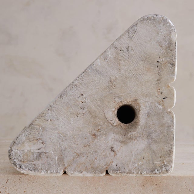 1980s Carrara Marble Fountain or Sculpture in the Manner of Paul Brandenburg For Sale - Image 9 of 9