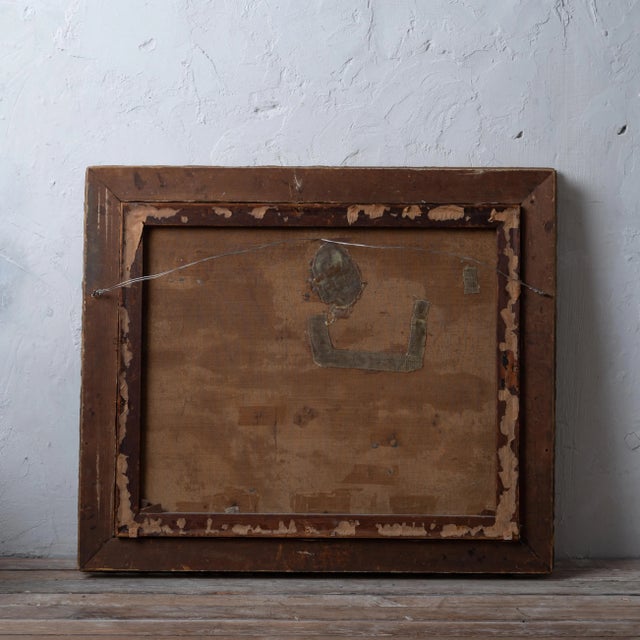 Sky Blue "Young Dreams” Genre Painting After James Clarke Hook For Sale - Image 8 of 8