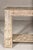 Mughal Style Whitewash Console Table with Carved Apron and Lower Shelf For Sale - Image 10 of 12