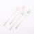 Silver Set of 4 Arts & Crafts Sterling Silver Cocktail Forks by Whiting Manufacturing For Sale - Image 8 of 14