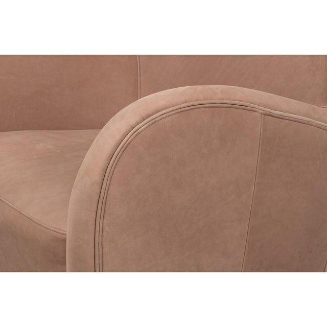 Wood Modern Wing Chair For Sale - Image 7 of 10