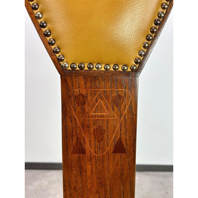 Antique Dining Room Chairs by Joseph María Olbrich, 1890s, Set of 10 For Sale - Image 11 of 17