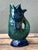 Vintage Majolica Glazed Ceramic Fish Pitcher For Sale - Image 9 of 12