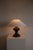 Mid-Century Modern The Cordovan Hourglass Table Lamp in Ceramic For Sale - Image 3 of 10