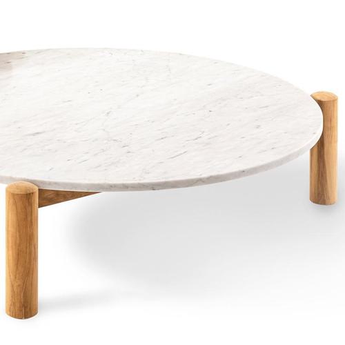 Marble Center Table with Interchangeable Top by Charlotte Perriand for Cassina For Sale - Image 3 of 10
